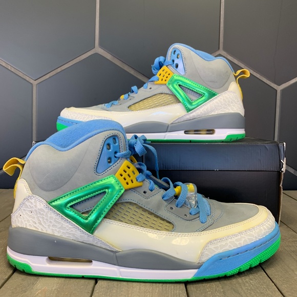 Jordan Other - Air Jordan Spizike Stealth Grey Green Blue Size 13